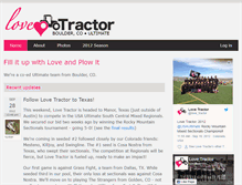 Tablet Screenshot of lovetractorultimate.com